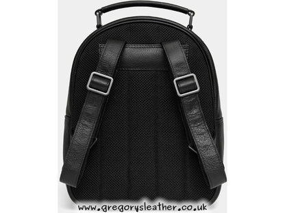 Sci Fi Sci-Fi Bookworm Leather Backpack by Yoshi