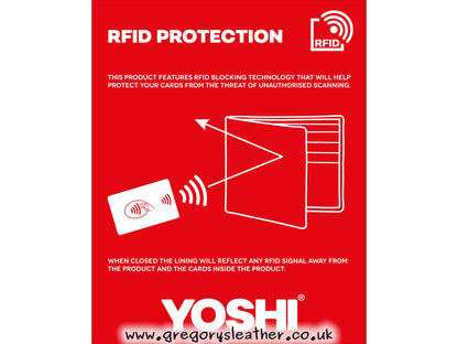 Bookworm Sci-Fi Sci-Fi Bookworm Leather Wallet by Yoshi