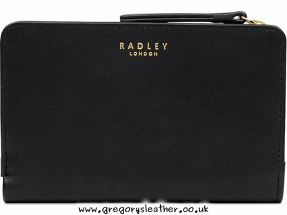 Black Heritage Radley Medium Bifold Purse by Radley