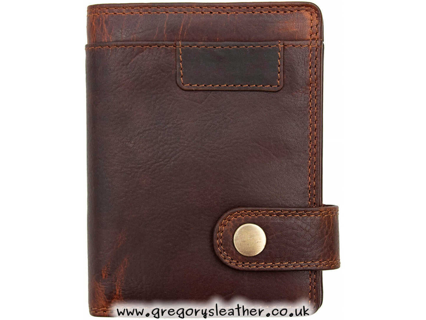 Brown New York Range Brown Leather Notecase Wallet - by Prime Hide