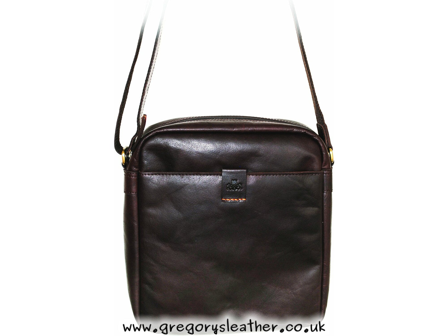 Brown Espana Medium North/South Shoulder Bag by Rowallan