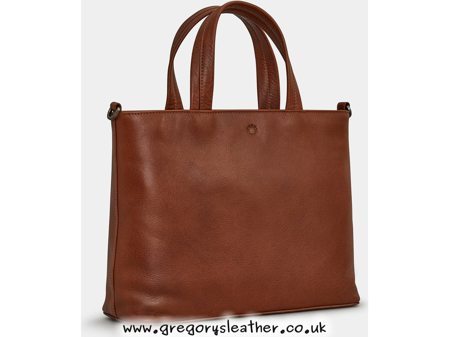 Tan Hampton Multiway Leather Grab Bag by Yoshi