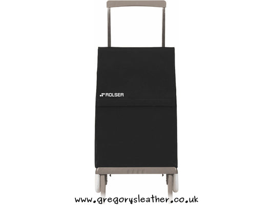 Black Plegamatic Original 2 Wheel Folding Trolley by Rolser